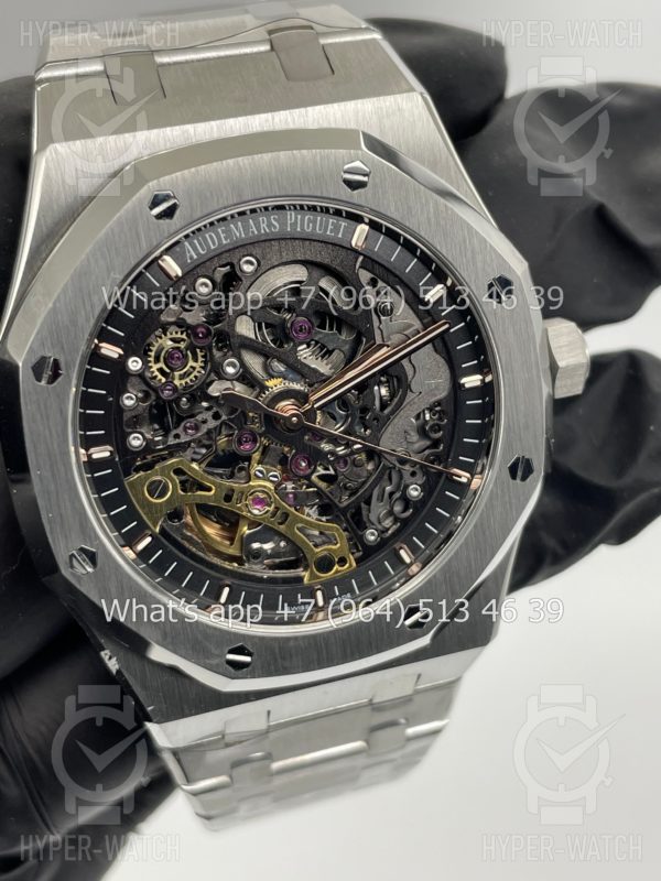 Фото 3 - Audemars Piguet Royal Oak Double Balance Wheel Openworked 15407ST.OO.1220ST.01