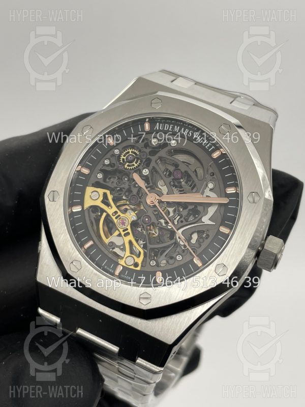 Фото 6 - Audemars Piguet Royal Oak Double Balance Wheel Openworked 15407ST.OO.1220ST.01