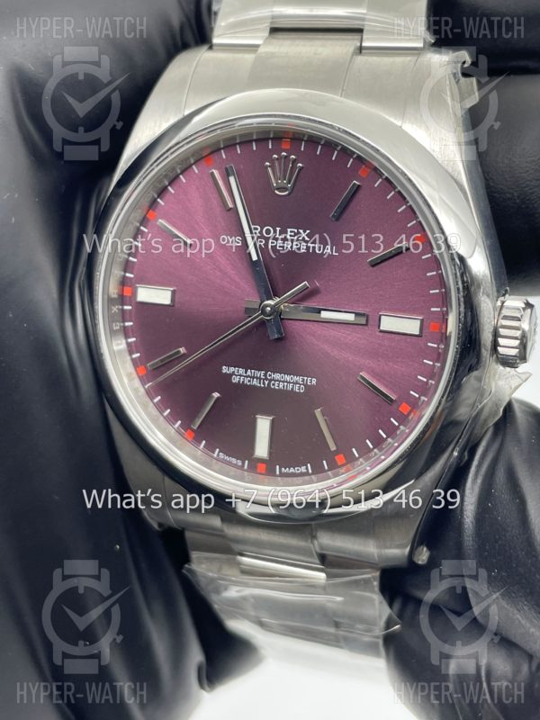 Фото 4 - Rolex Oyster Perpetual 39mm 114300 Rhodium Dial