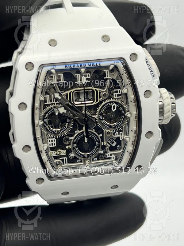 Фото 2 - Richard Mille RM 011 Chronograph White