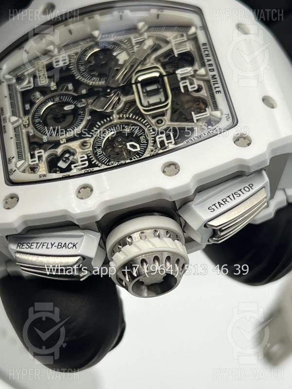 Фото 4 - Richard Mille RM 011 Chronograph White