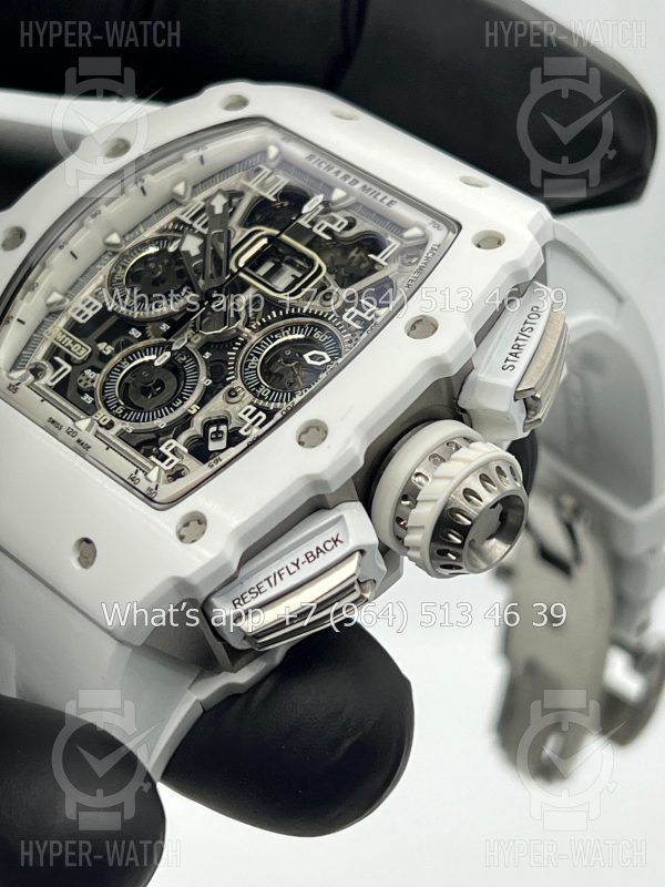 Фото 6 - Richard Mille RM 011 Chronograph White