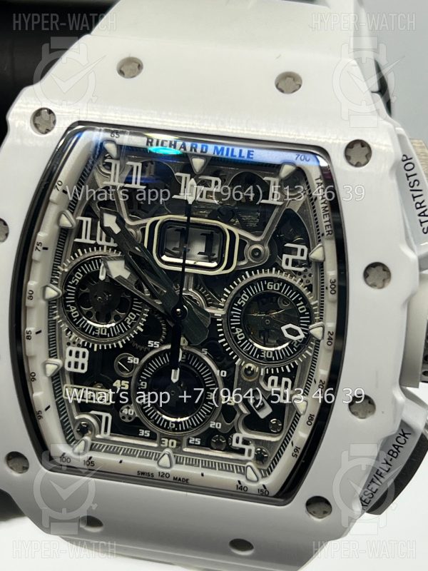 Фото 9 - Richard Mille RM 011 Chronograph White