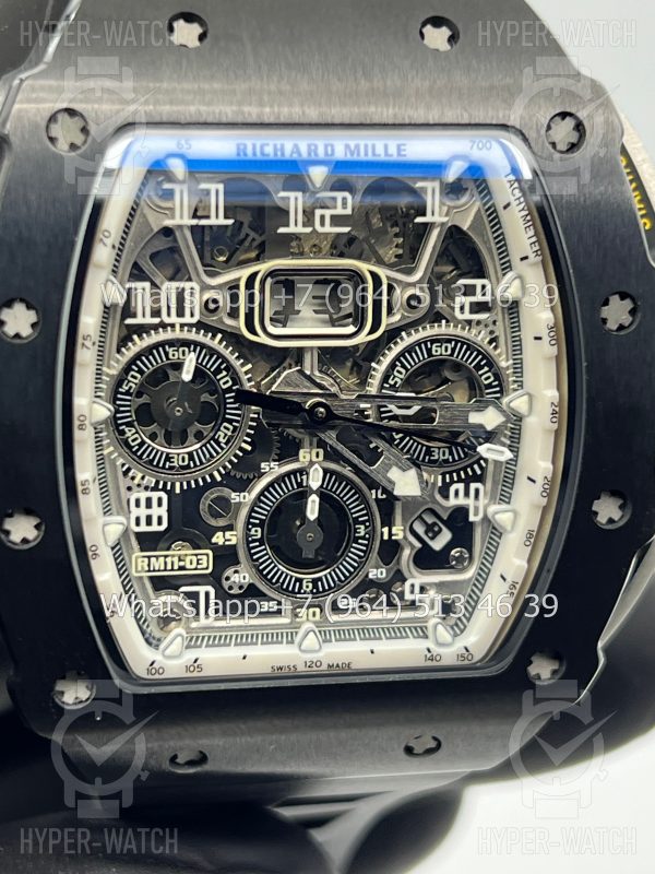 Фото 5 - Richard Mille RM 011 Chronograph Black