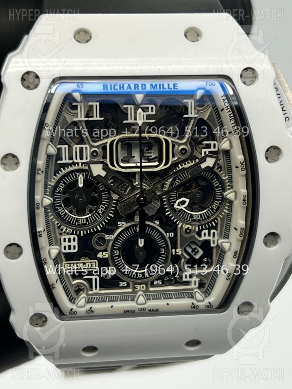 Фото 4 - Richard Mille RM 011 Chronograph Black White