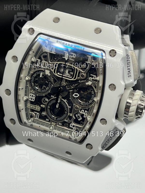 Фото 5 - Richard Mille RM 011 Chronograph Black White