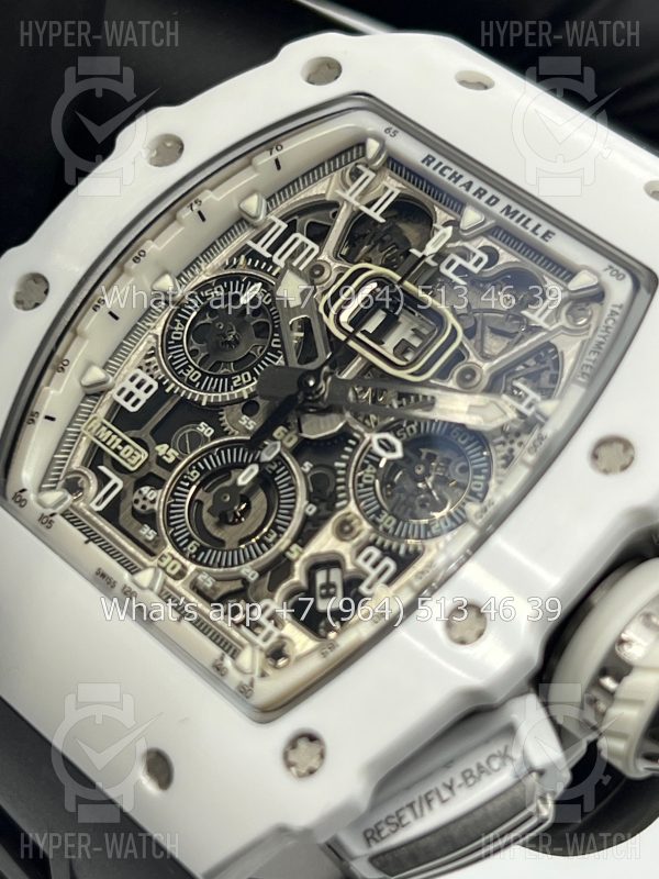 Фото 7 - Richard Mille RM 011 Chronograph Black White