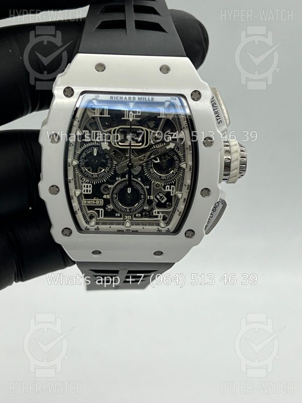 Фото 9 - Richard Mille RM 011 Chronograph Black White