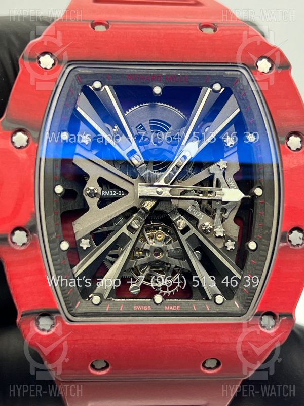 Фото 2 - Richard Mille RM 12-01 Tourbillon Carbon Red