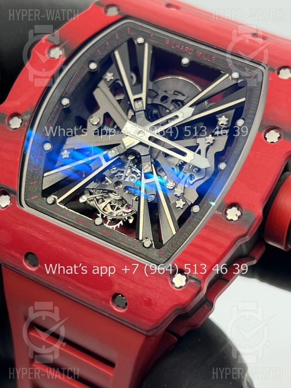 Фото 5 - Richard Mille RM 12-01 Tourbillon Carbon Red