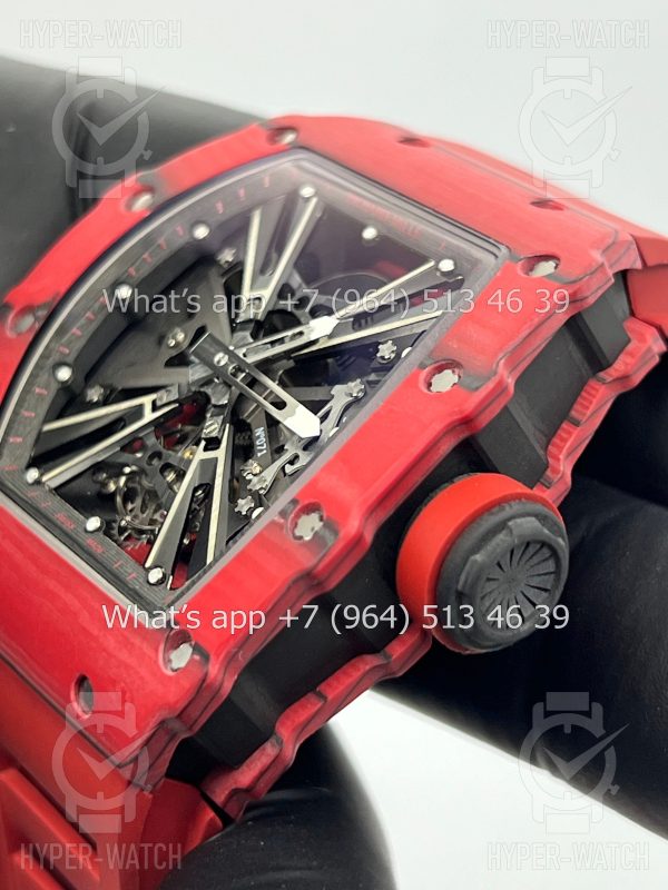 Фото 6 - Richard Mille RM 12-01 Tourbillon Carbon Red