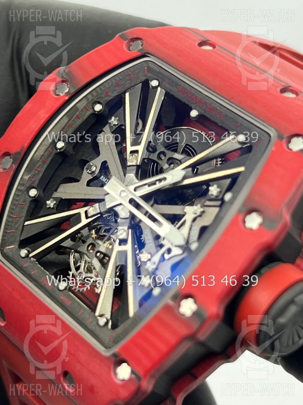 Фото 7 - Richard Mille RM 12-01 Tourbillon Carbon Red