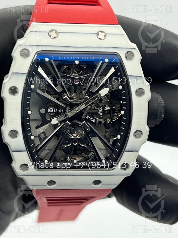 Фото 2 - Richard Mille RM 12-01 Tourbillon Carbon White