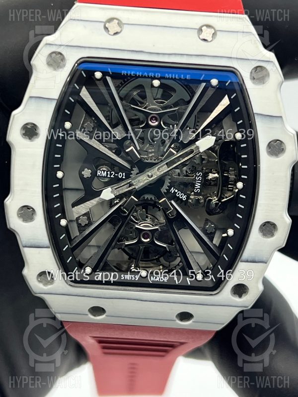 Фото 7 - Richard Mille RM 12-01 Tourbillon Carbon White