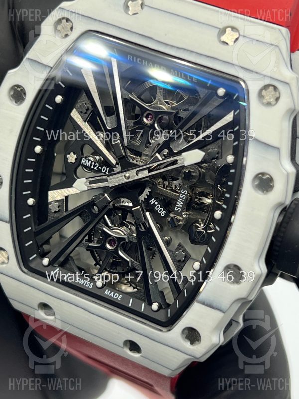 Фото 8 - Richard Mille RM 12-01 Tourbillon Carbon White