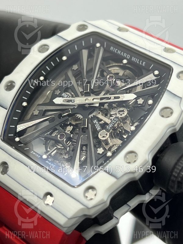 Фото 9 - Richard Mille RM 12-01 Tourbillon Carbon White