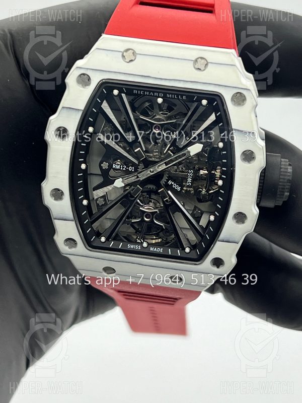 Фото 14 - Richard Mille RM 12-01 Tourbillon Carbon White