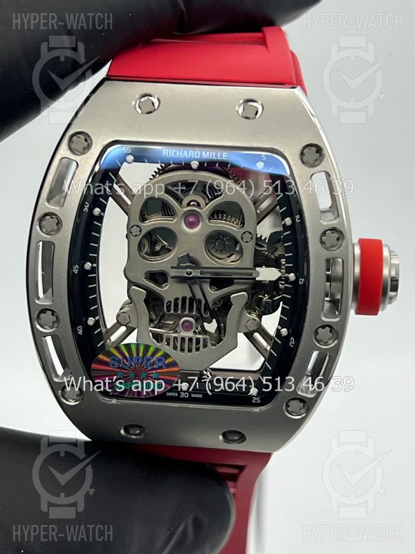 Фото 6 - Richard Mille RM 052 Tourbillon Skull Steel