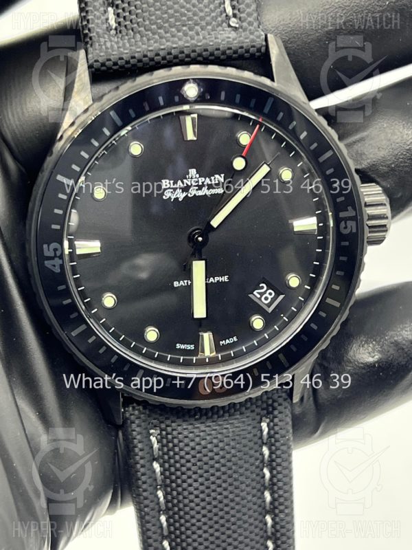 Фото 2 - Blancpain Fifty Fathoms Bathyscaphe 43mm 5000 0130 B52A Ceramic