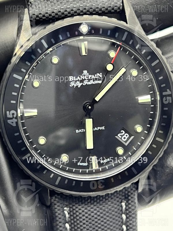 Фото 3 - Blancpain Fifty Fathoms Bathyscaphe 43mm 5000 0130 B52A Ceramic