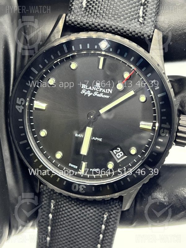 Фото 4 - Blancpain Fifty Fathoms Bathyscaphe 43mm 5000 0130 B52A Ceramic