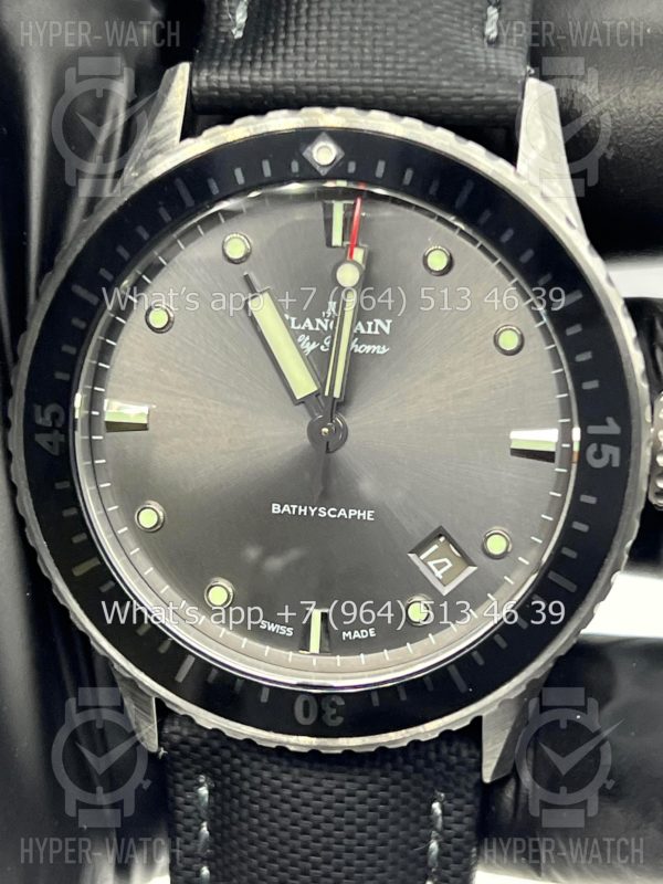 Фото 3 - Blancpain Fifty Fathoms Bathyscaphe 43mm 5000 1110 B52A