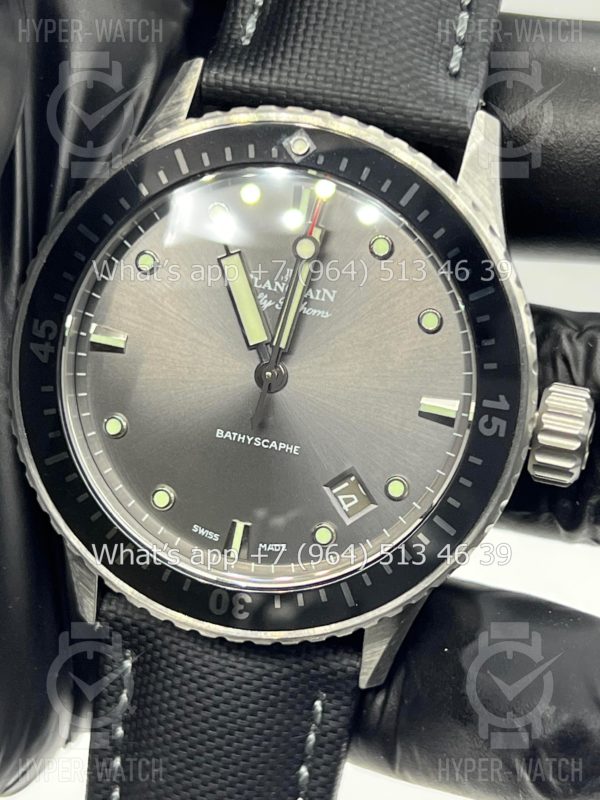 Фото 4 - Blancpain Fifty Fathoms Bathyscaphe 43mm 5000 1110 B52A