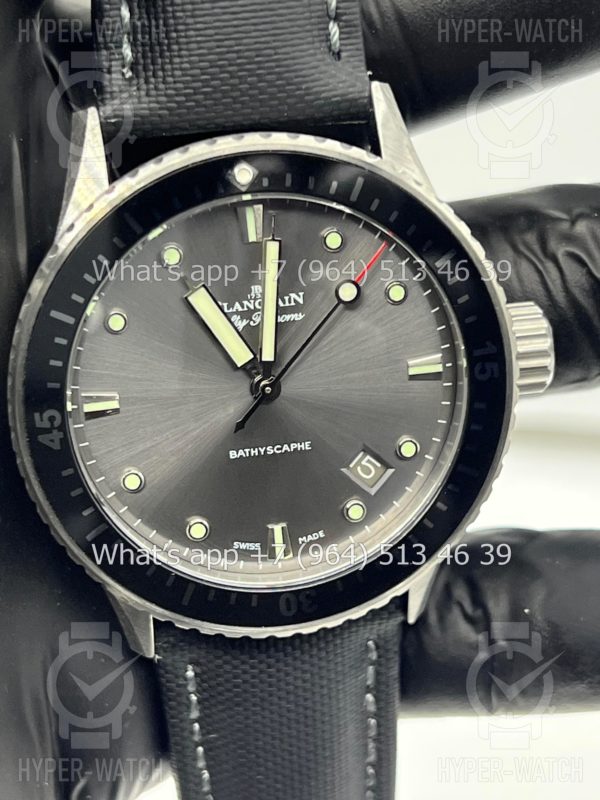 Фото 5 - Blancpain Fifty Fathoms Bathyscaphe 43mm 5000 1110 B52A