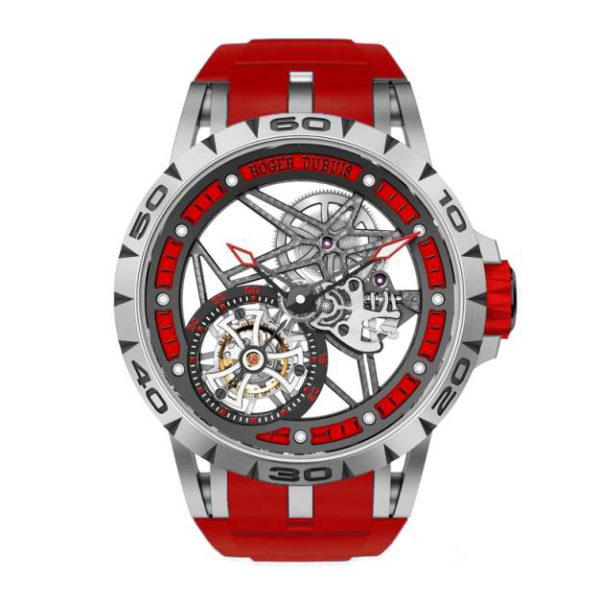 Фото 1 - Roger Dubuis Excalibur 45mm Flying Tourbillon Red