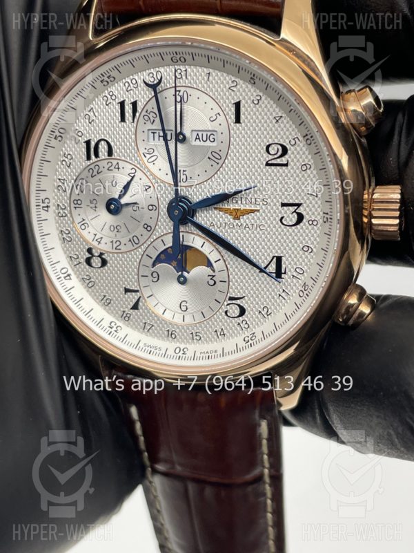 Фото 5 - Longines Master Collection 40 Chronograph Calendar L2.673.8.78.3