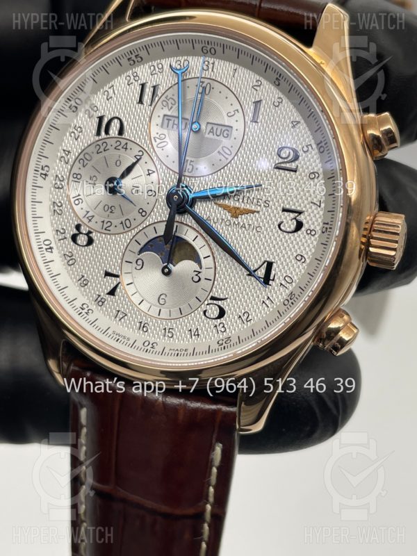 Фото 8 - Longines Master Collection 40 Chronograph Calendar L2.673.8.78.3