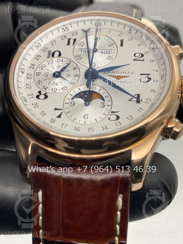 Фото 9 - Longines Master Collection 40 Chronograph Calendar L2.673.8.78.3