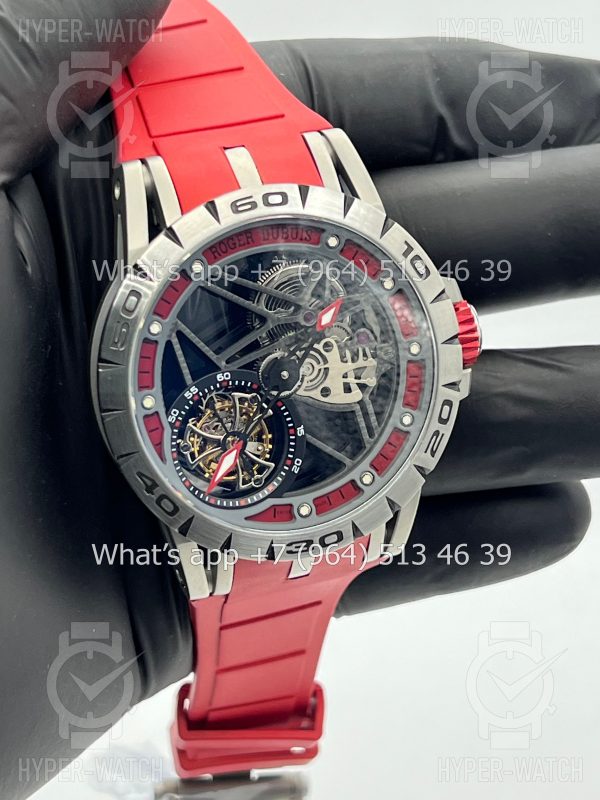 Фото 8 - Roger Dubuis Excalibur 45mm Flying Tourbillon Red