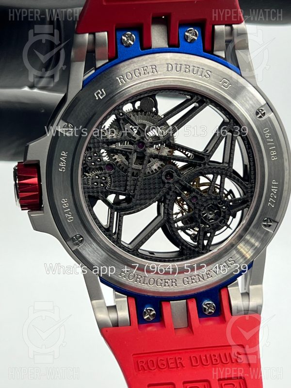 Фото 14 - Roger Dubuis Excalibur 45mm Flying Tourbillon Red