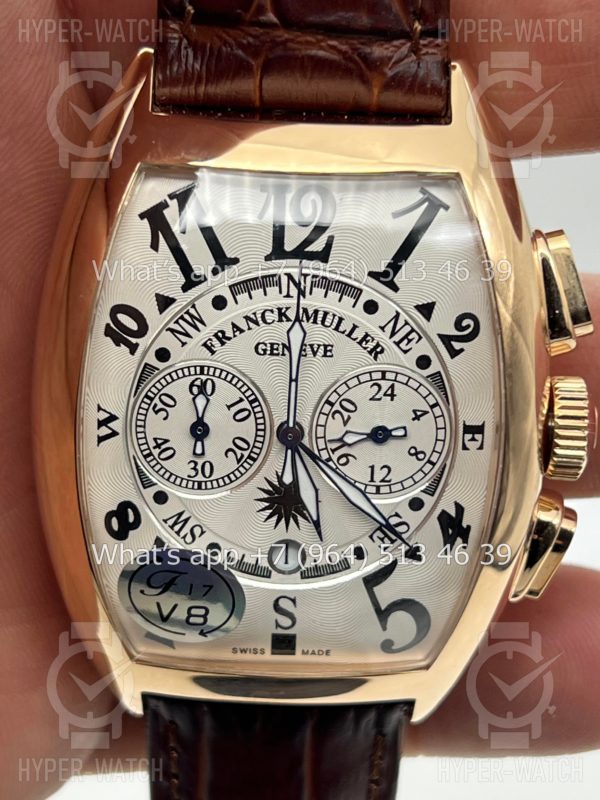 Фото 6 - Franck Muller Cintree Curvex Chronograph 40mm Art 1830