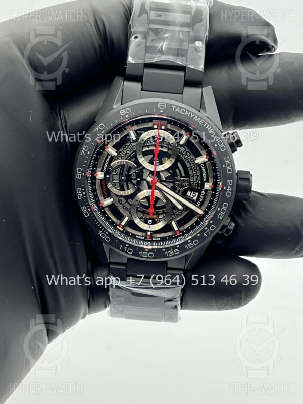 Фото 6 - TAG Heuer Carrera Calibre Heuer 01 43 Ceramic CAR2090.BH0729