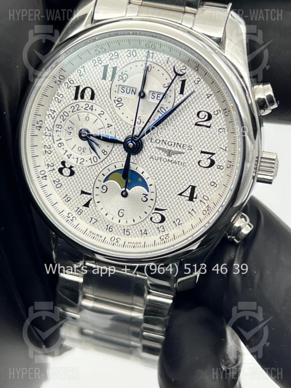 Фото 5 - Longines Master Collection 42 Chronograph Calendar L2.773.4.78.6