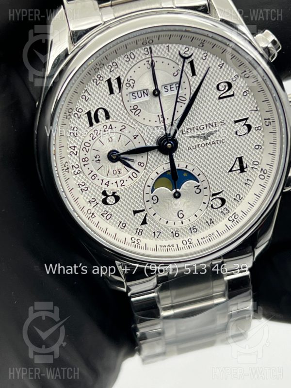 Фото 6 - Longines Master Collection 42 Chronograph Calendar L2.773.4.78.6