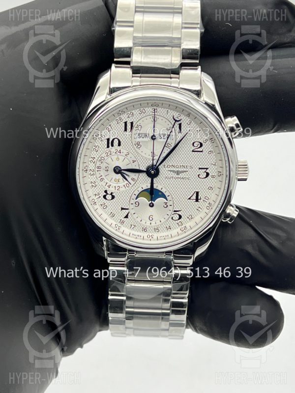 Фото 7 - Longines Master Collection 42 Chronograph Calendar L2.773.4.78.6