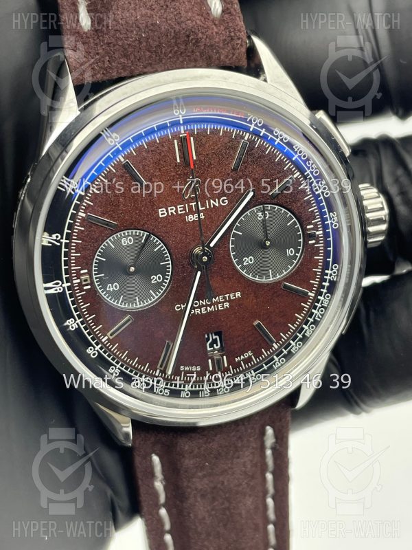 Фото 3 - Breitling Premier B01 42mm Bentley Red