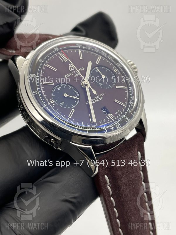 Фото 7 - Breitling Premier B01 Chronograph 42 Bentley Red