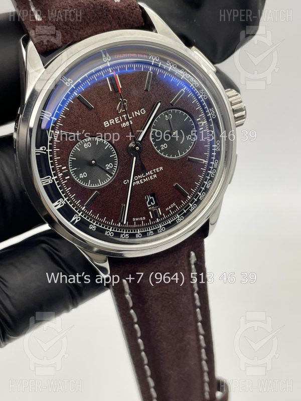 Фото 8 - Breitling Premier B01 Chronograph 42 Bentley Red