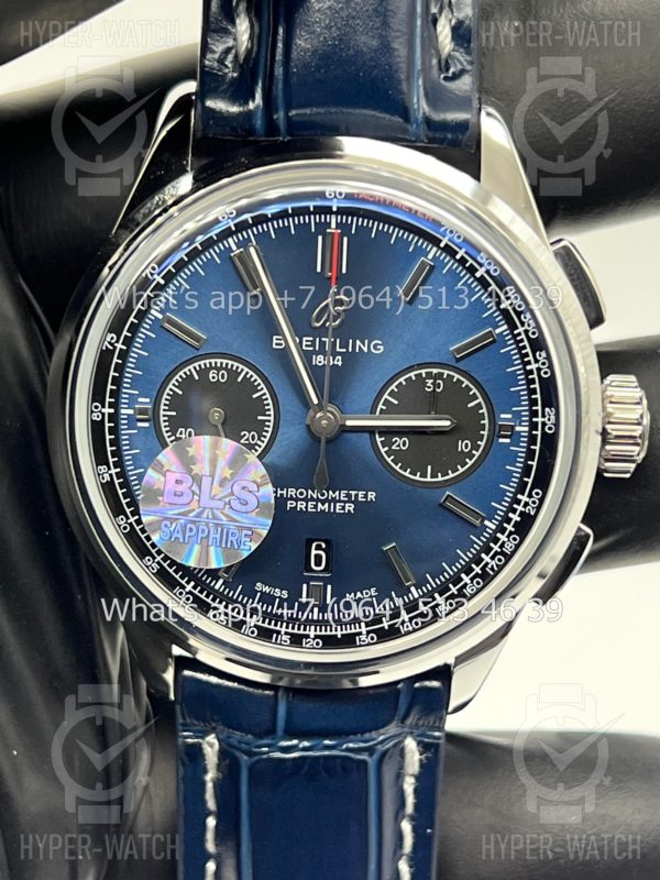 Фото 2 - Breitling Premier B01 42mm Bentley Blue