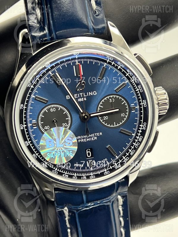 Фото 4 - Breitling Premier B01 42mm Bentley Blue