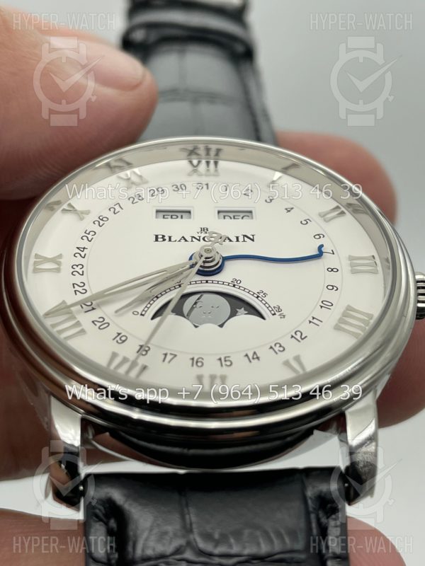 Фото 5 - Blancpain Villeret Quantieme Complet 40mm 6654-1127-55B