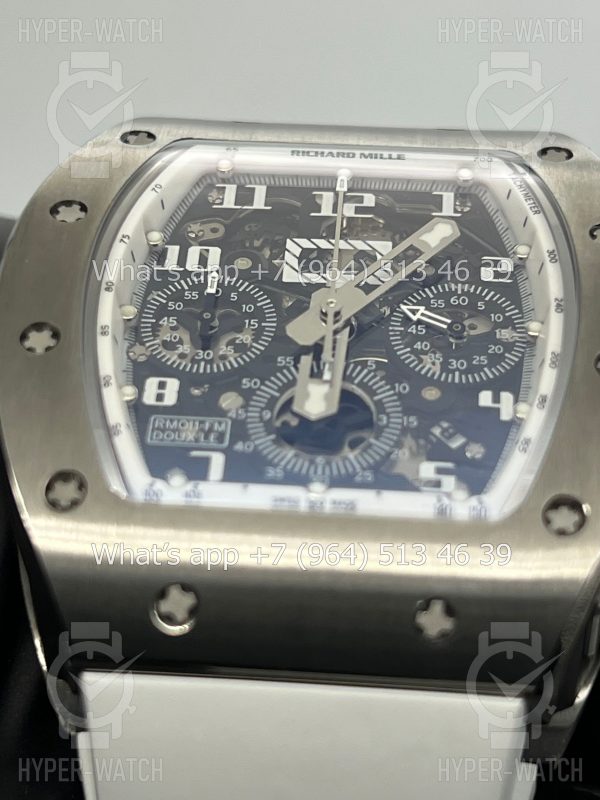 Фото 4 - Richard Mille RM 011 Felipe Massa Flyback Chronograph White