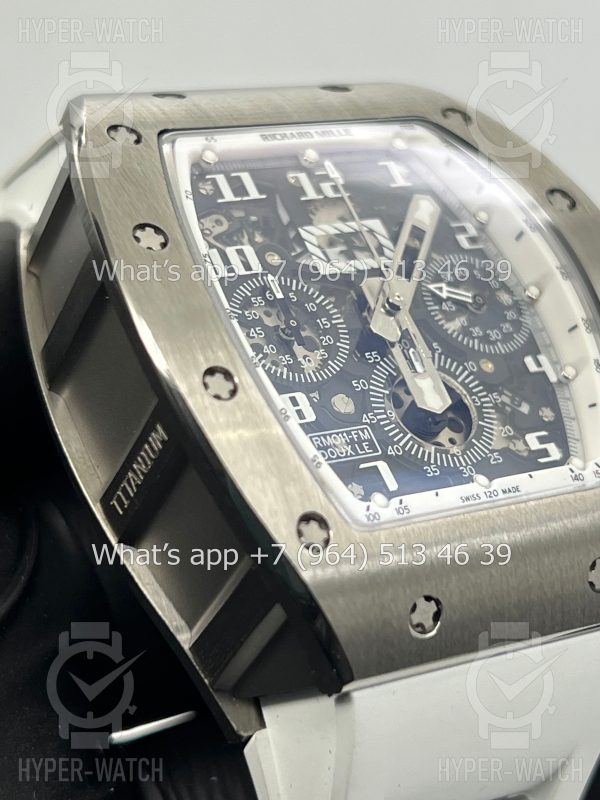 Фото 5 - Richard Mille RM 011 Felipe Massa Flyback Chronograph White