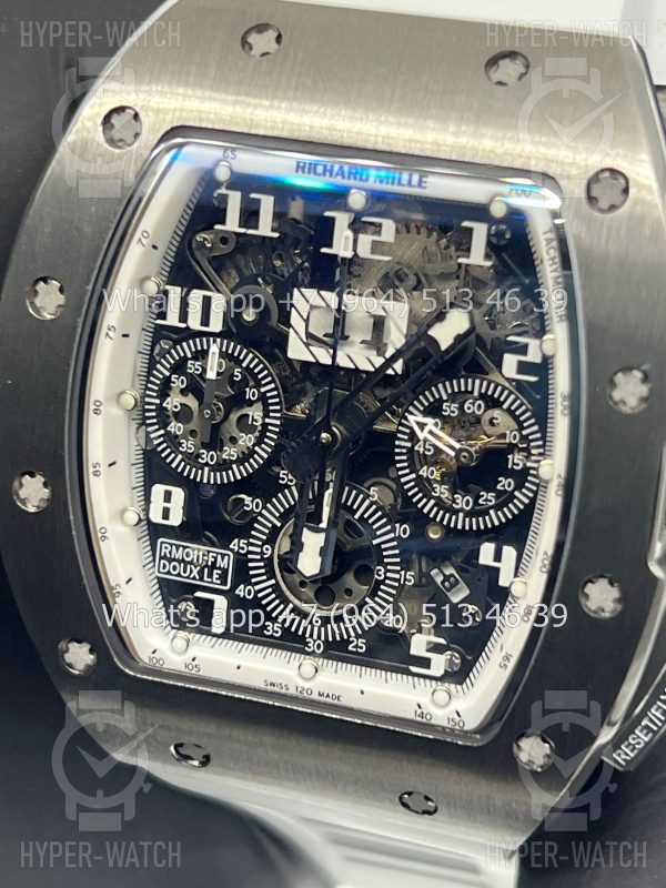 Фото 8 - Richard Mille RM 011 Felipe Massa Flyback Chronograph White