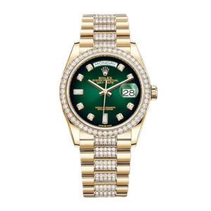 Фото 42 - Rolex Day-Date 36mm 128348RBR-0036 Green