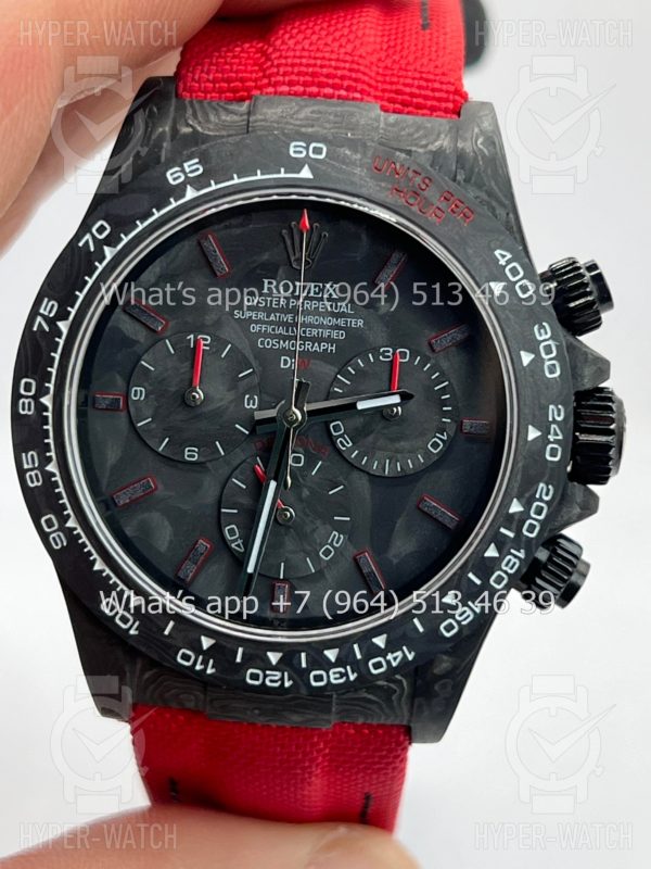 Фото 3 - Rolex Cosmograph Daytona Carbon DIW “CARBON RED UNIQUE"